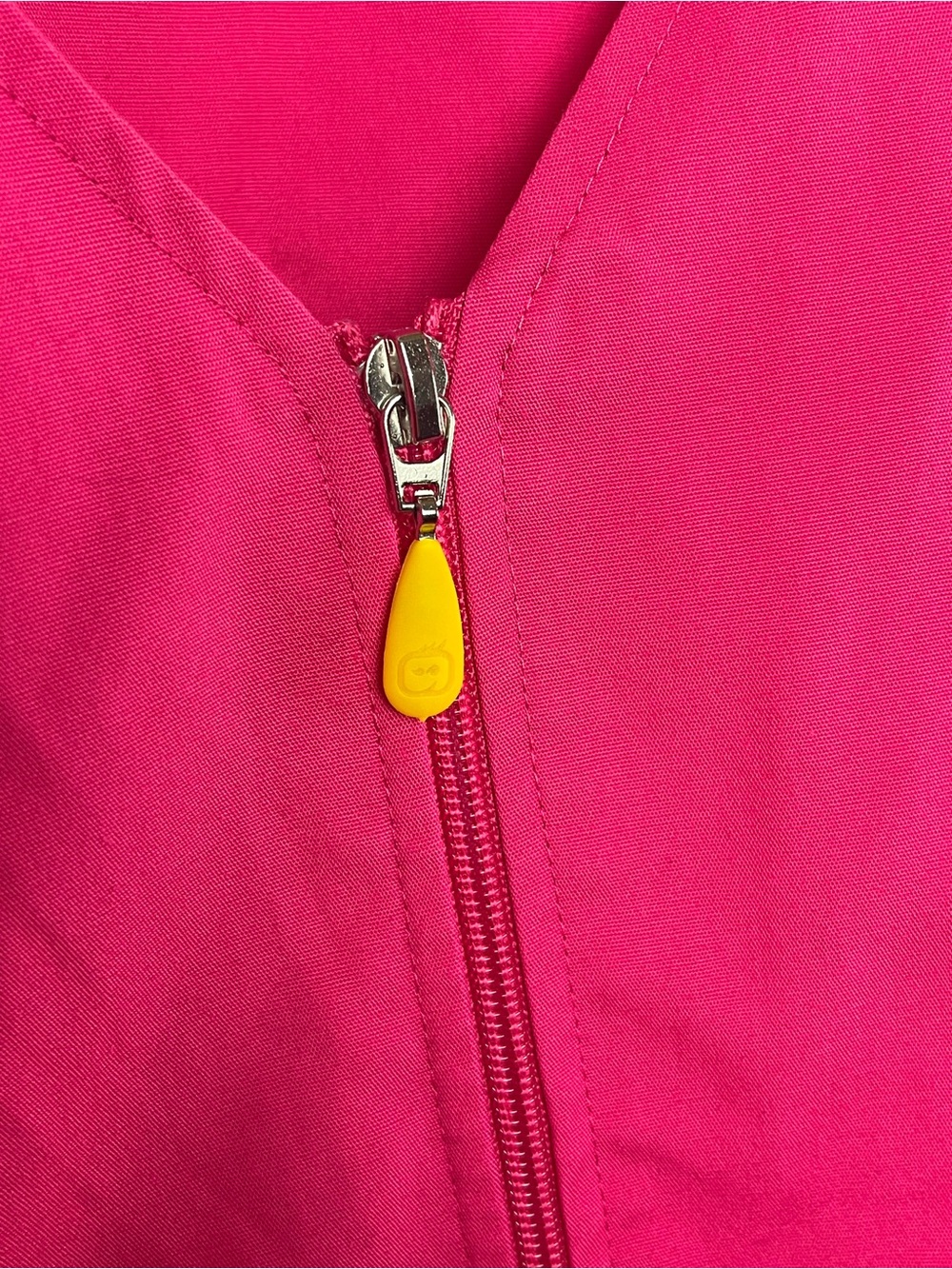 WonderWink Pink Scrubs Shirt with Zipper Size L - Picture 9 of 9